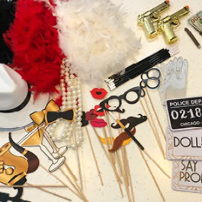 Specialty props for photo booth events